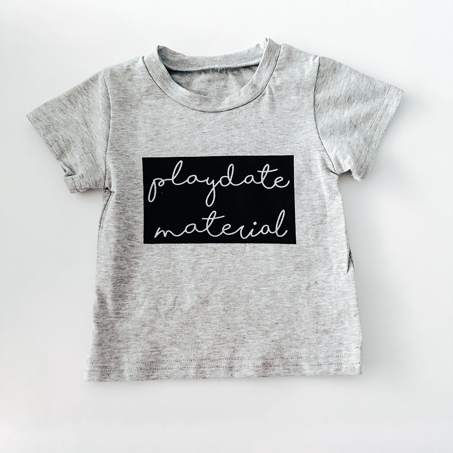 "Playdate Material" Graphic Tee
